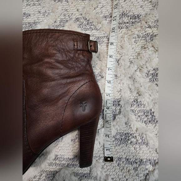 EUC Frye Marissa Ankle Boots - Cognac Leather - Picture 5 of 9